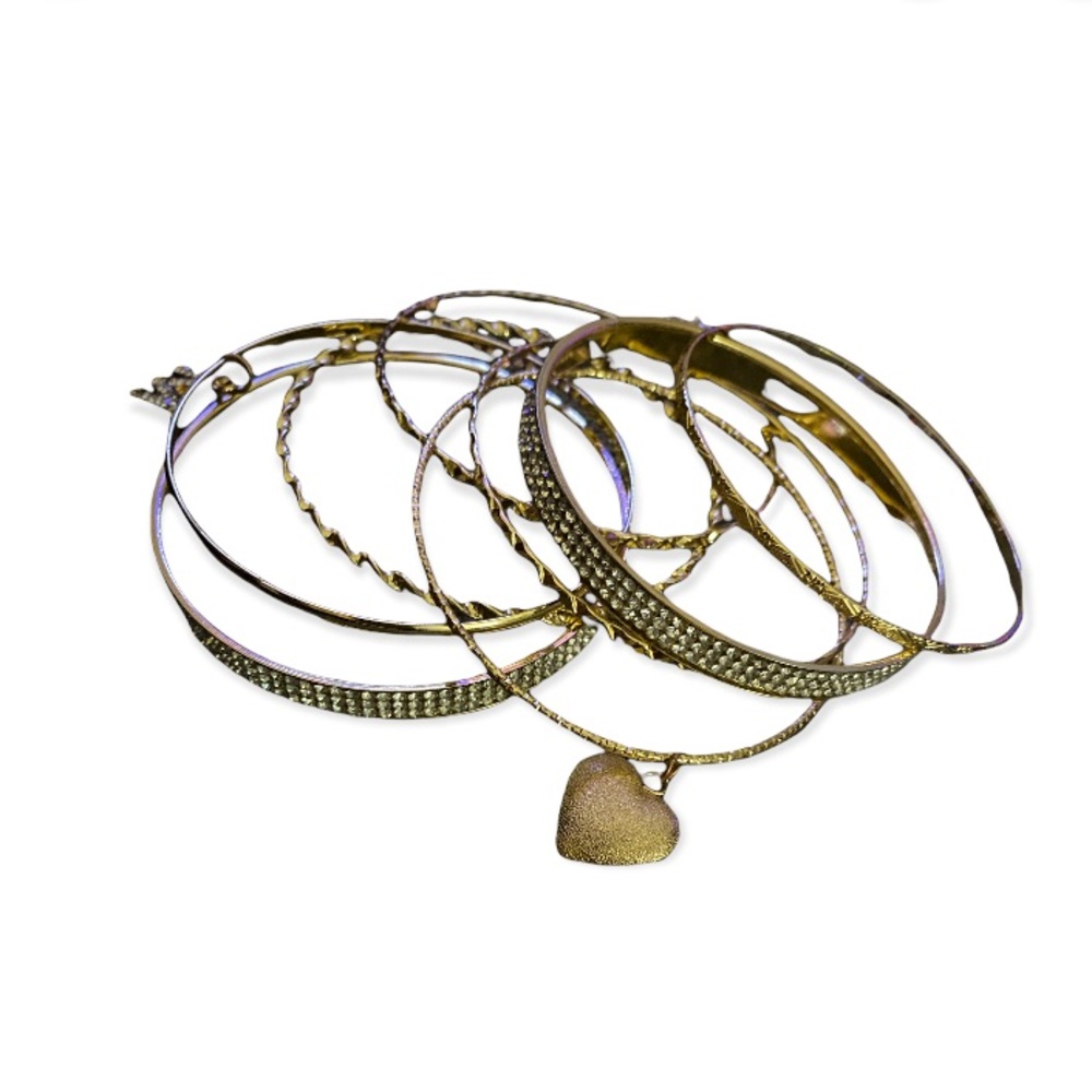 Gold Bangles - Picture 2 of 4